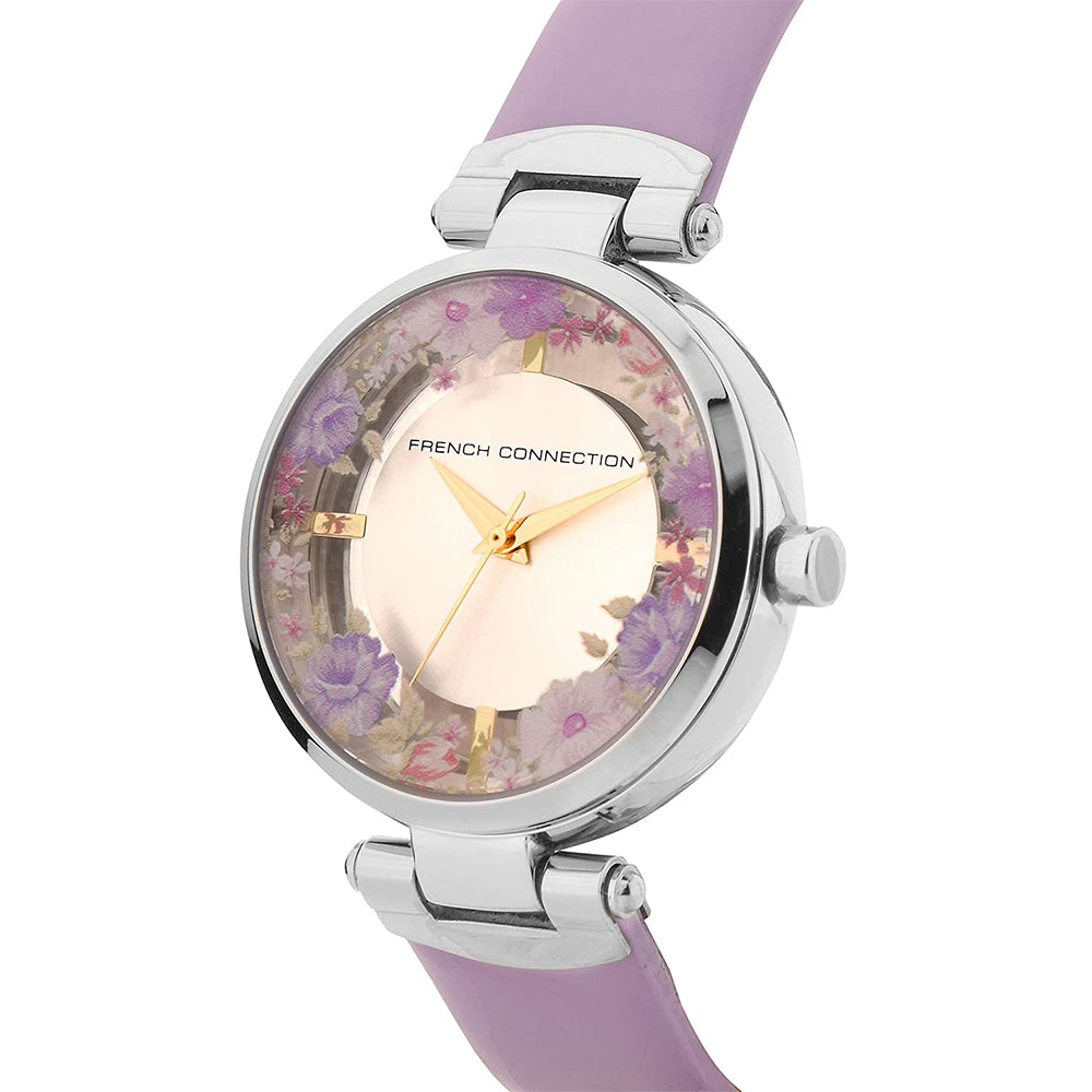 French Connection Analog Silver Dial Women's Watch-FCL0003A