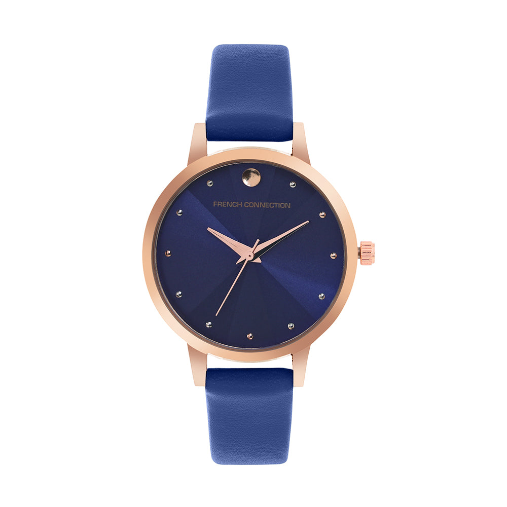 French Connection Analog Blue Dial Women's Watch-FCN00017J
