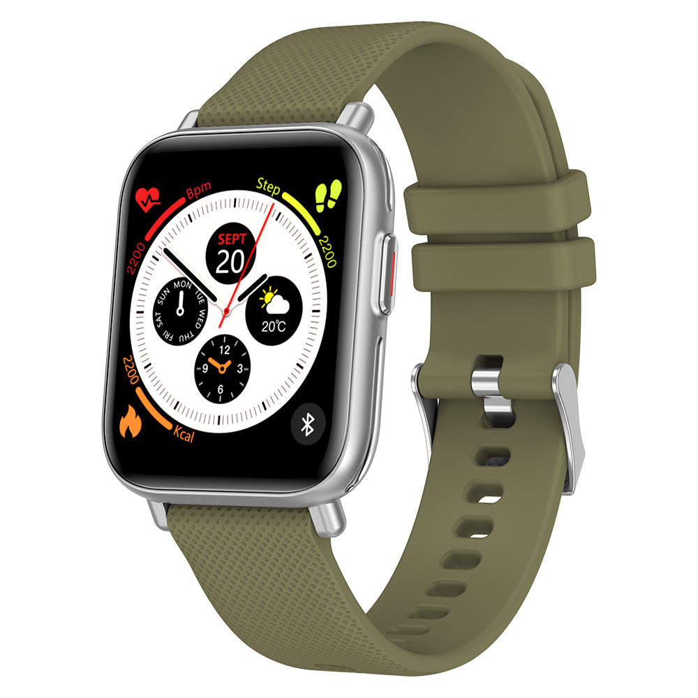French Connection Army Green Unisex Smart watch F7-D