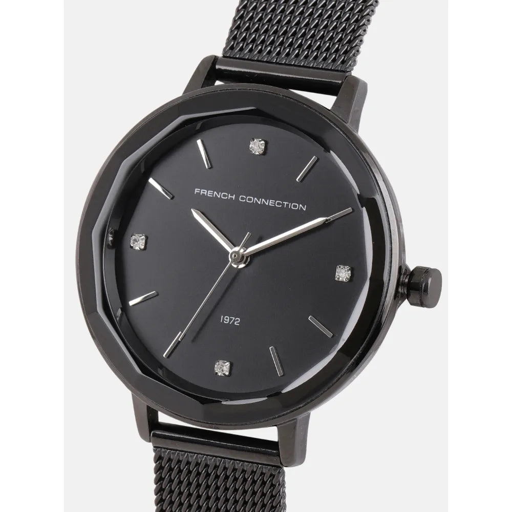 French Connection Analog Black Dial Women's Watch-FC1318BM