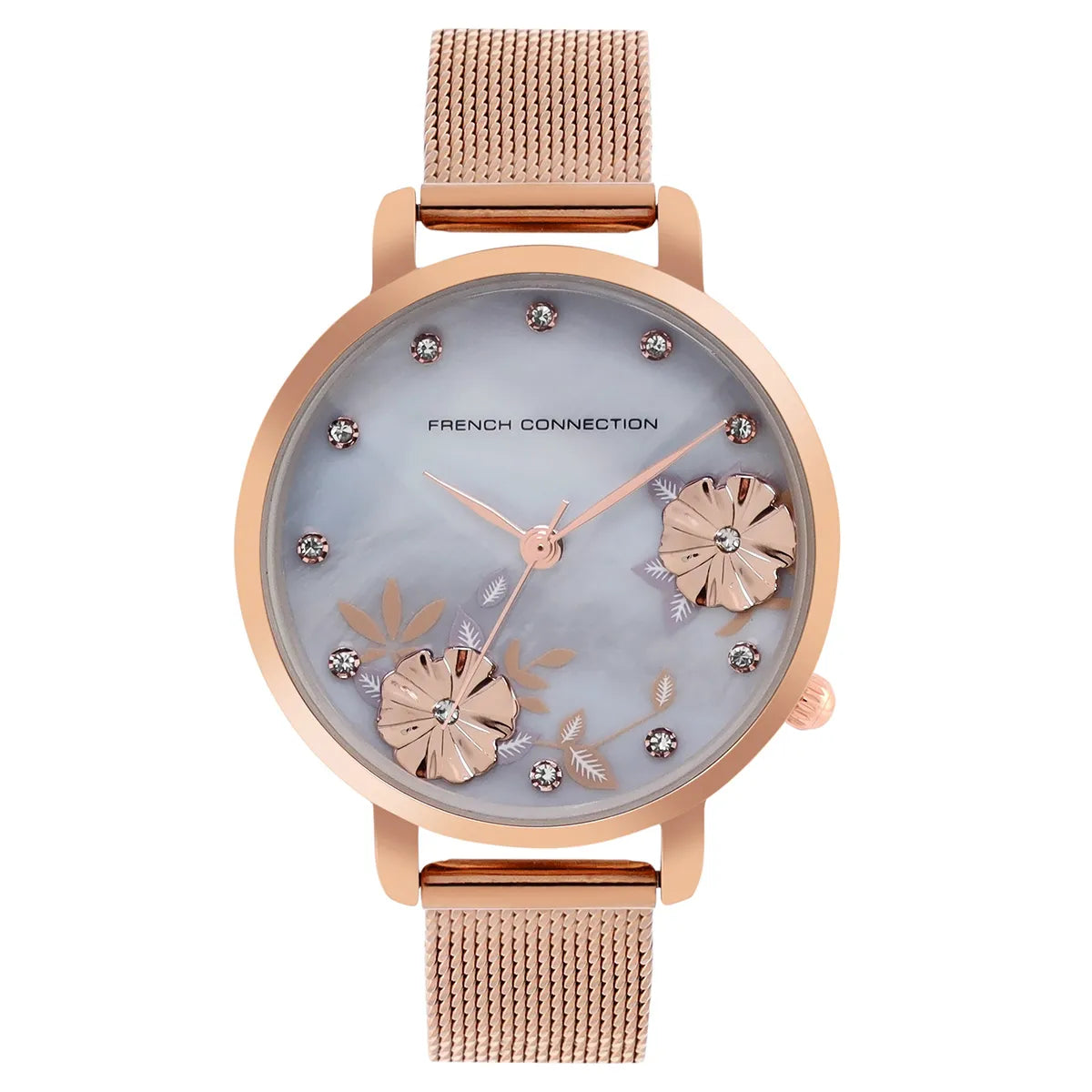 French Connection Analog Grey Dial Watch for Women FC21V