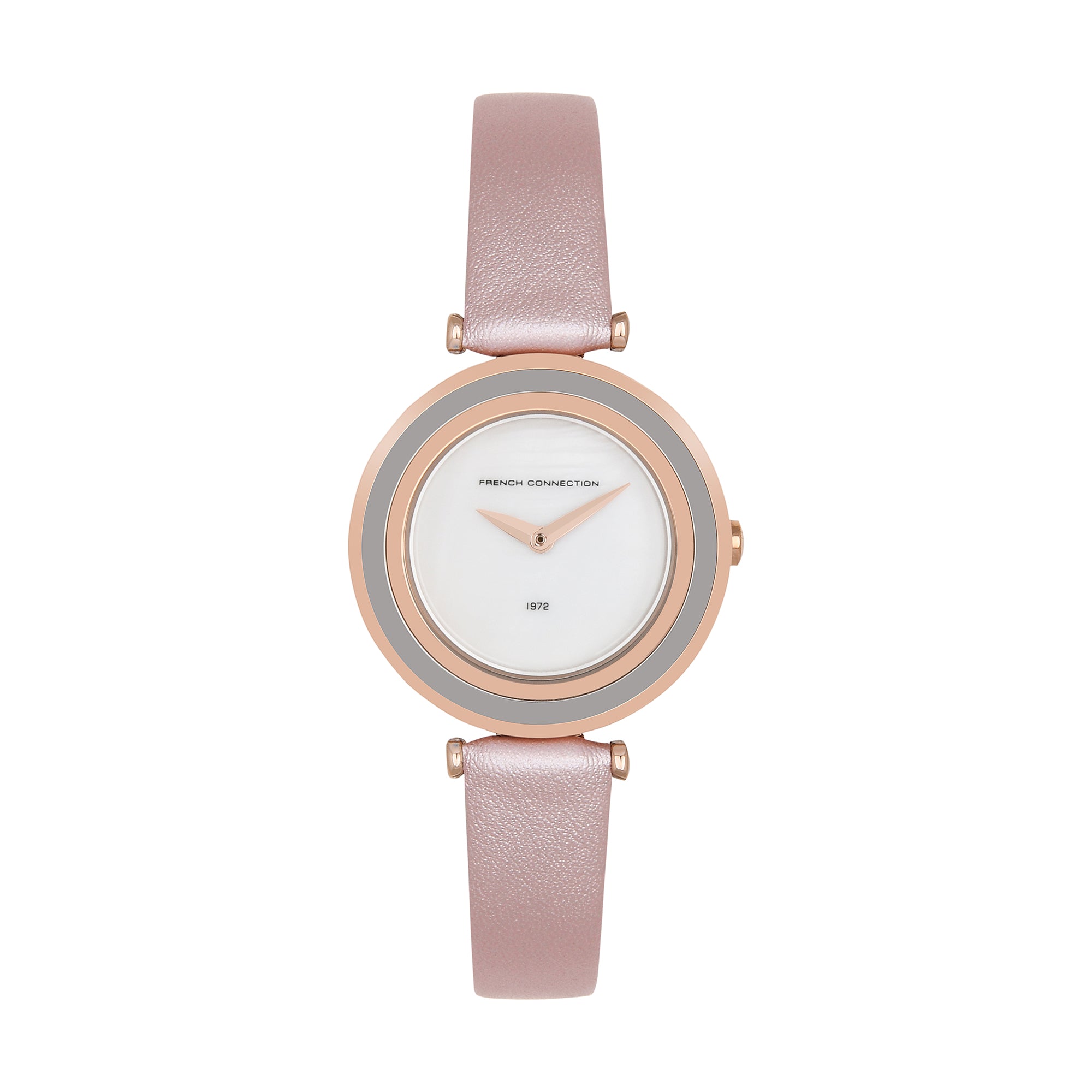 French Connection Spring-Summer 2021 Analog White Dial Women's Watch-FCE118E