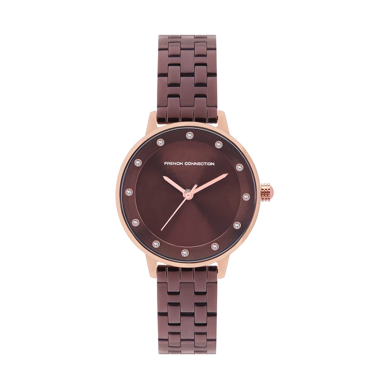 French Connection Analog Brown Dial Women's Watch-FCN00035C