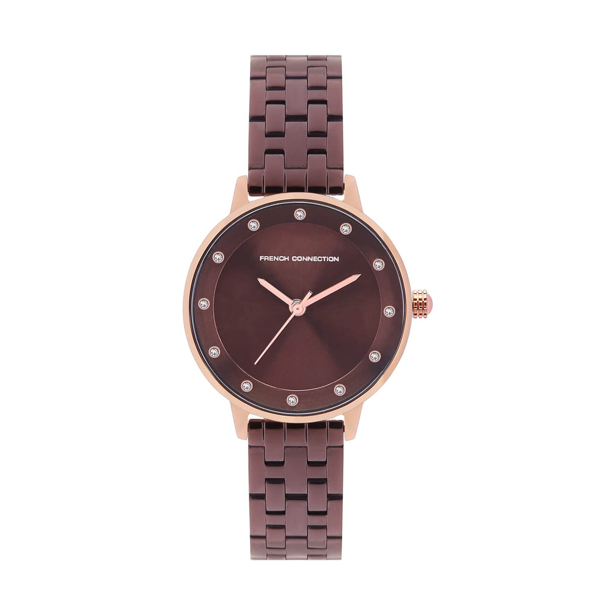 French Connection Analog Brown Dial Women's Watch-FCN00035C