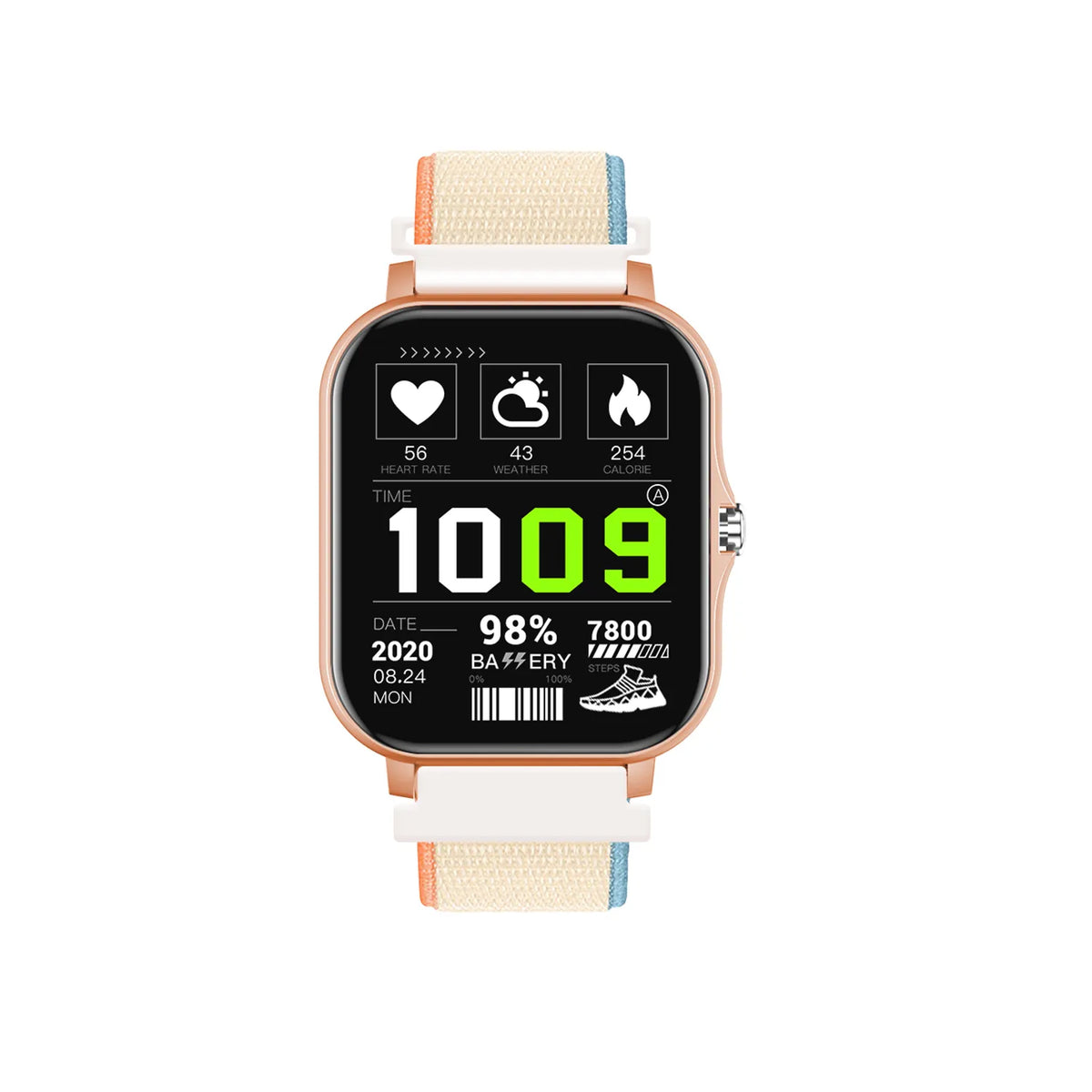 FCUK series 2 Full touch Bluetooth Calling Smart watch-FCUK007F