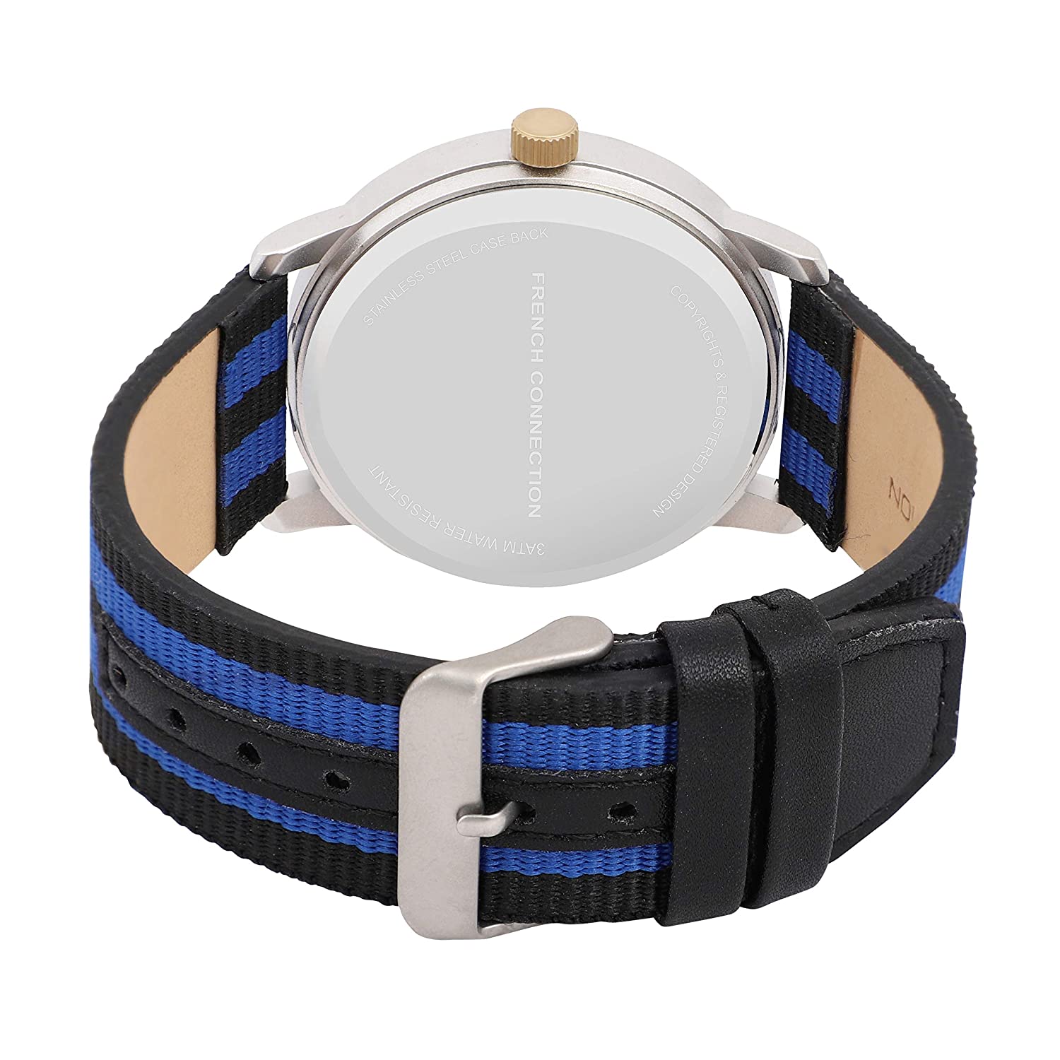 FCUK Analog Silver Dial Men's Watch-FK0001B