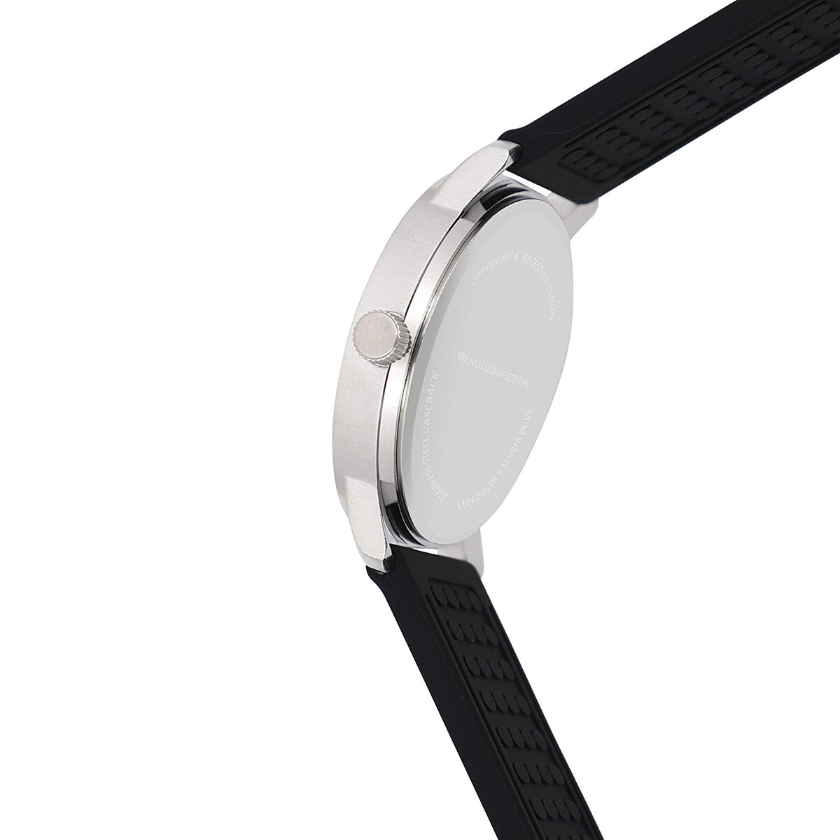 FCUK Analog Black Dial Men's Watch-FK0002A