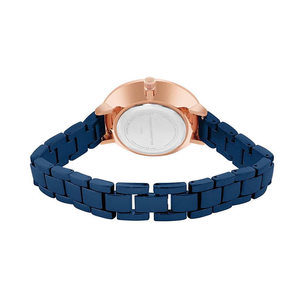 French Connection Analog Blue Dial Women's Watch-FCS001E