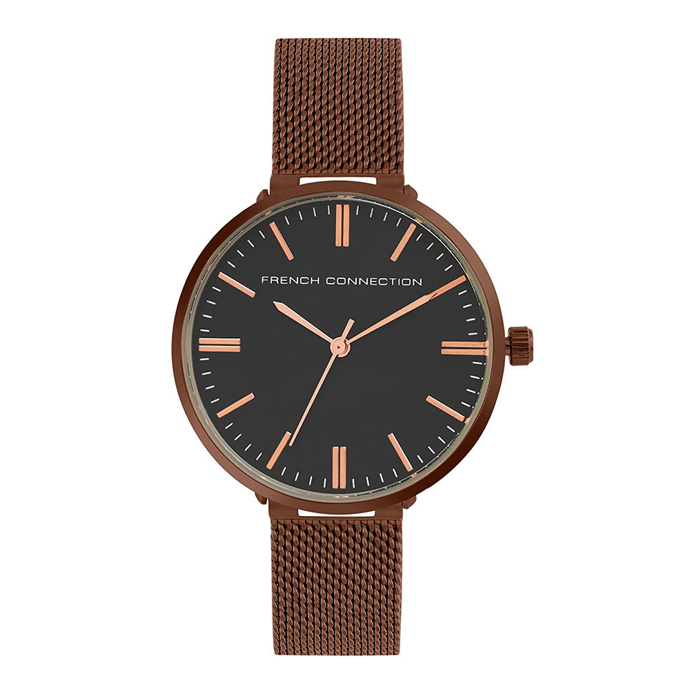 French Connection Analog Black Dial Women's Watch-FCS002F