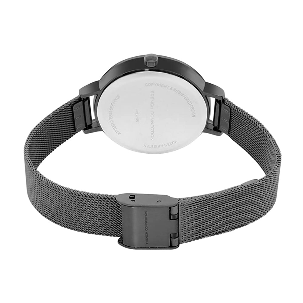 French Connection Analog Black Dial Women's Watch-FCE22GN