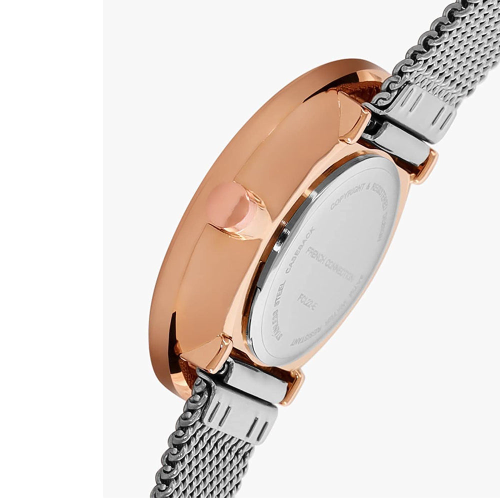 French Connection Analog Silve Dial Women's Watch-FCL22-E