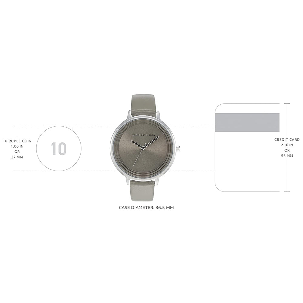 French Connection Analog Grey Dial Women's Watch-FCN0001E