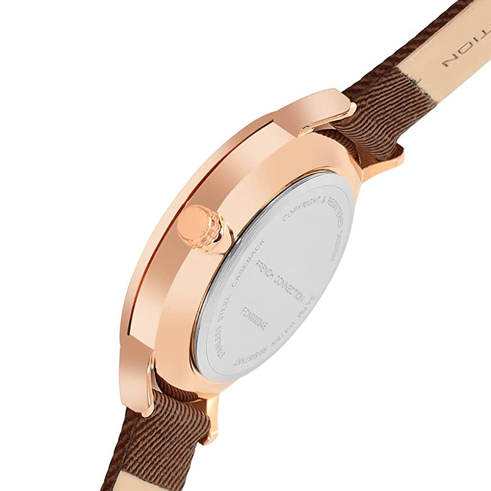 French Connection Analog Silver Dial Men's Watch-FCN00034H