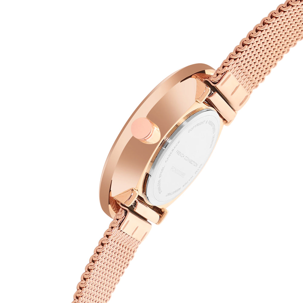 French Connection Analog Pink Dial Women's Watch-FCN00038E