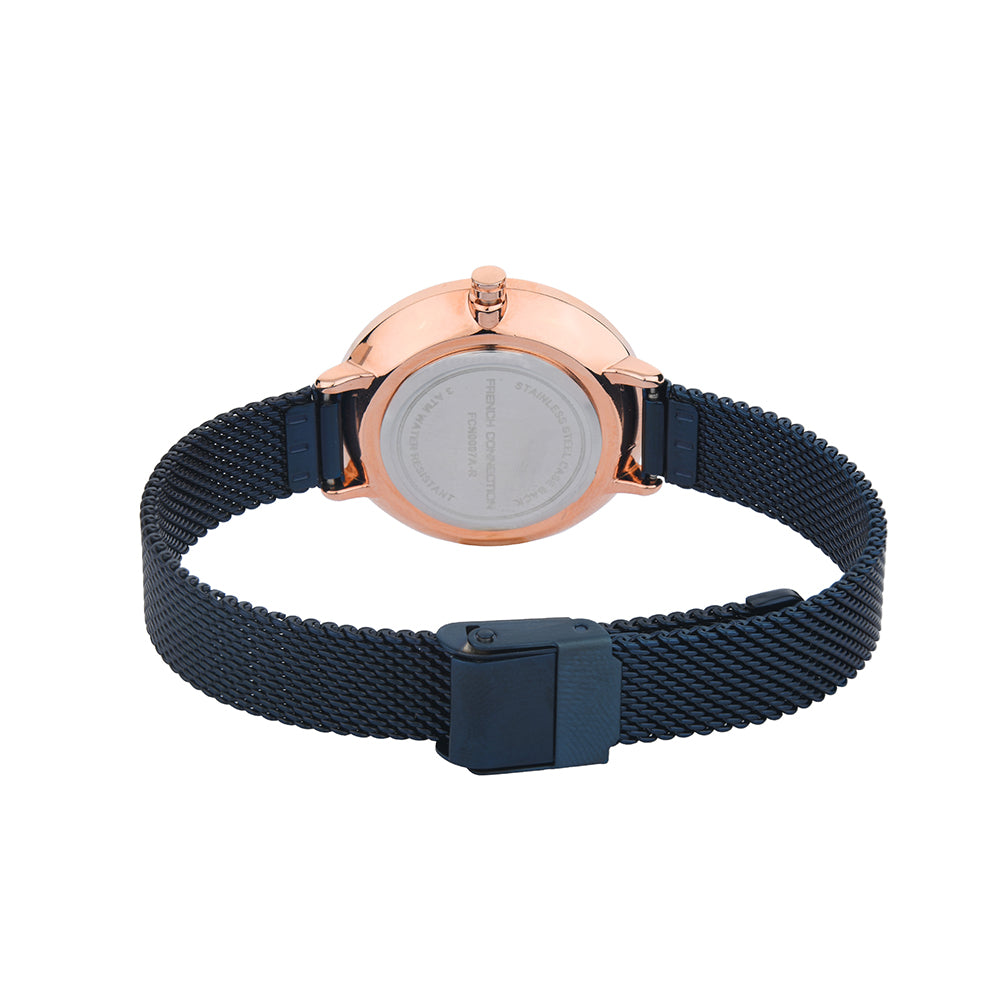 French Connection Analog Blue Dial Women's Watch-FCN0007A-R