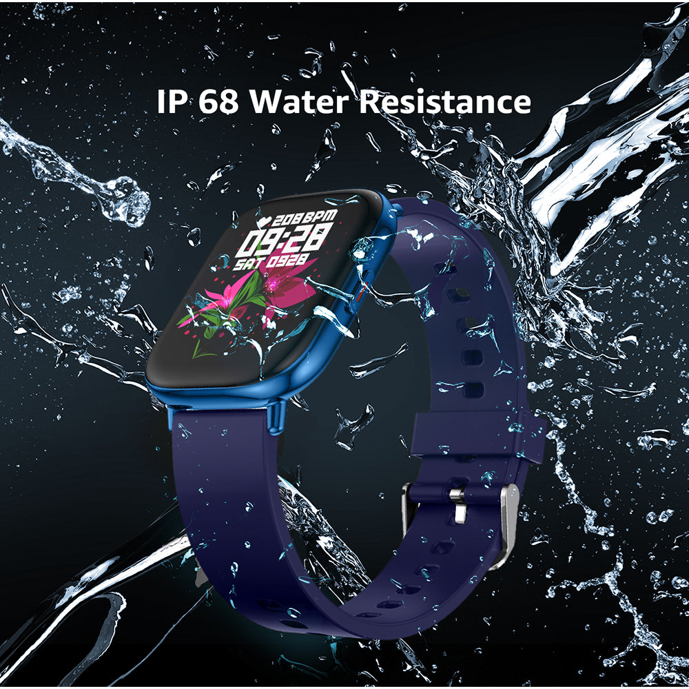 FCUK Fit Pro Full touch Bluetooth Calling Black Smart watch-FCUK009B