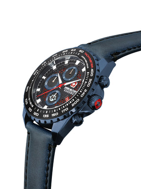 Swiss Military Hanowa SMWGC2102291 - Iguana Swiss Made Black Watch For Men