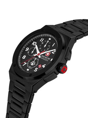 Swiss Military Hanowa SMWGI2102031 - Sonoran Chrono Swiss Made Black Watch For Men