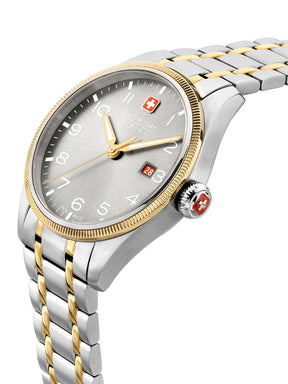 Swiss Military Hanowa SMWGH0000860 - Thunderbolt Swiss Made Grey Watch For Men