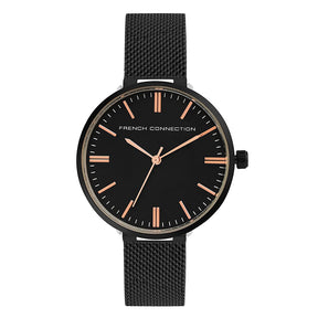 French Connection Analog Black Dial Women's Watch-FCS002C