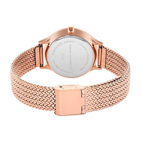 French Connection FCP30R Emalie Silver Dial Womens Analog Watch