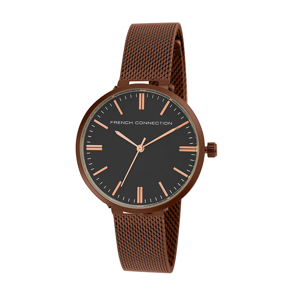 French Connection Analog Black Dial Women's Watch-FCS002F