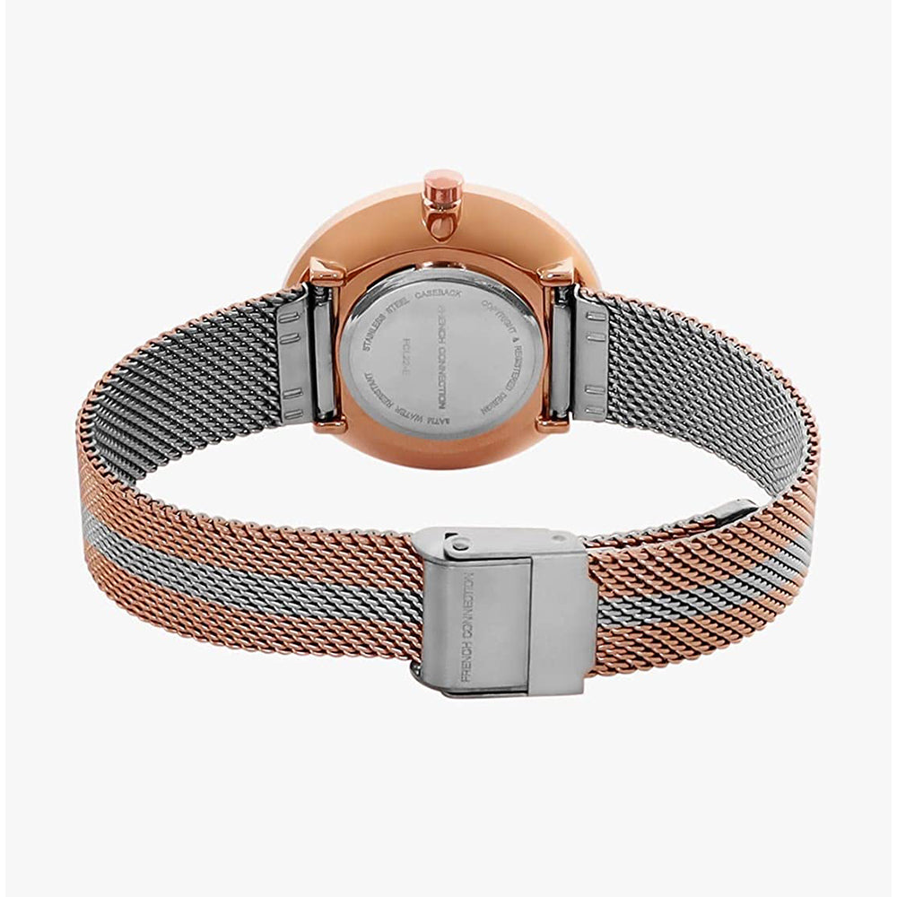French Connection Analog Silve Dial Women's Watch-FCL22-E