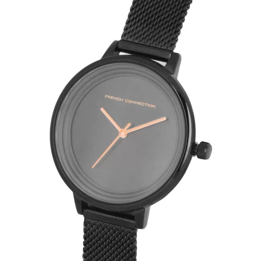 French Connection Spring Summer Analog Black Dial Women's Watch-FCN0001K