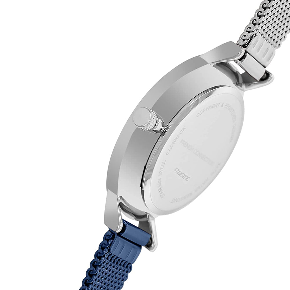 French Connection Analog Blue Dial Women's Watch-FCN00020C
