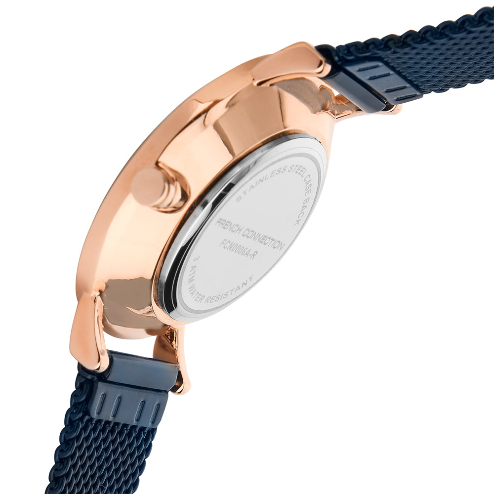 French Connection Analog Blue Dial Women's Watch-FCN0006A-R