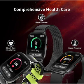 FCUK Fit Pro Full touch Bluetooth Calling Black Smart watch-FCUK009D