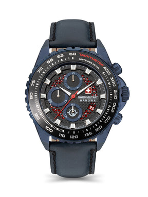 Swiss Military Hanowa SMWGC2102291 - Iguana Swiss Made Black Watch For Men