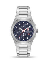 Swiss Military Hanowa SMWGI2101702 - Sidewinder Chrono Swiss Made Blue Watch For Men