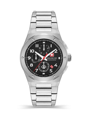 Swiss Military Hanowa SMWGI2102001 - Sonoran Chrono Swiss Made Black Watch For Men
