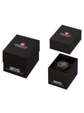 Swiss Military Hanowa SMWGN0001182 - Ocean Pioneer Swiss Made Grey Watch For Men