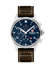 Swiss Military Hanowa SMWGC0000402 - Thunderbolt Chrono Swiss Made Blue Watch For Men