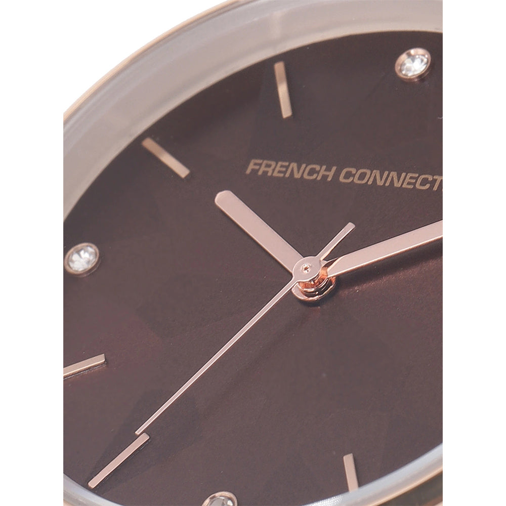 French Connection Analog Brown Dial Women's Watch FCN00015D