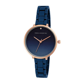 French Connection Analog Blue Dial Women's Watch-FCS001E