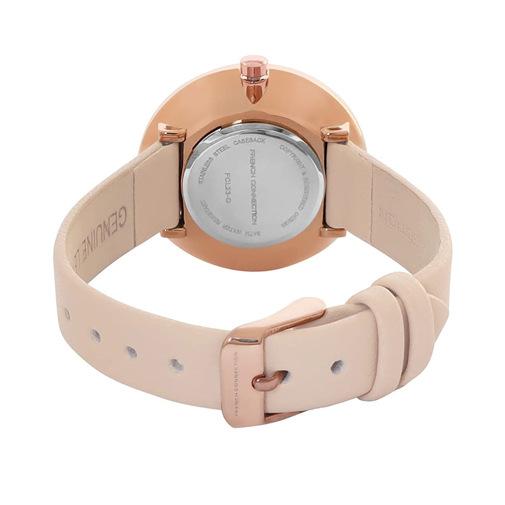 French Connection Analog Dial Pink Women's Watch FCL23-G