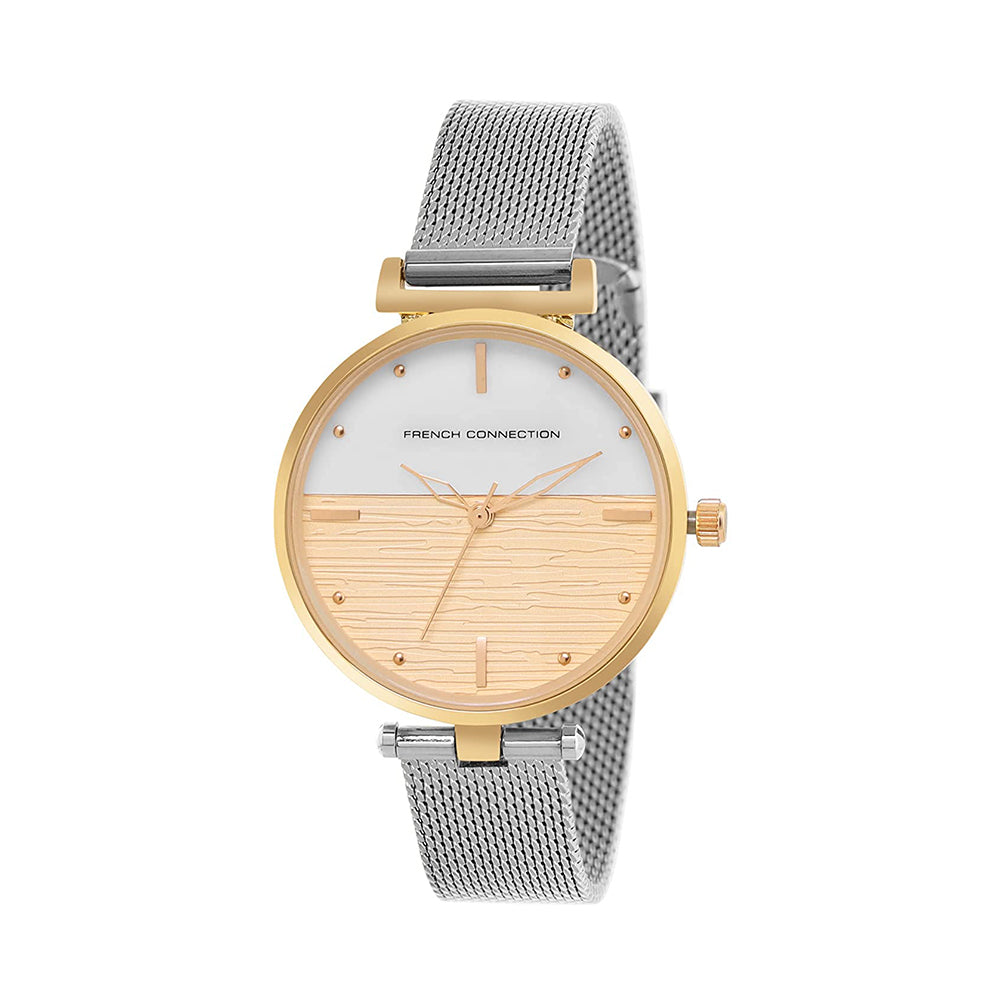 French Connection Analog White Dial Women's Watch-FCN00030A