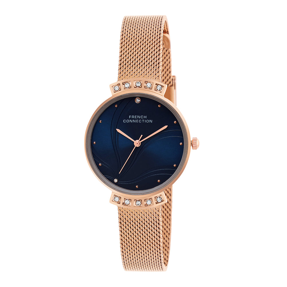 French Connection Analog Blue Dial Women's Watch-FCN00032A