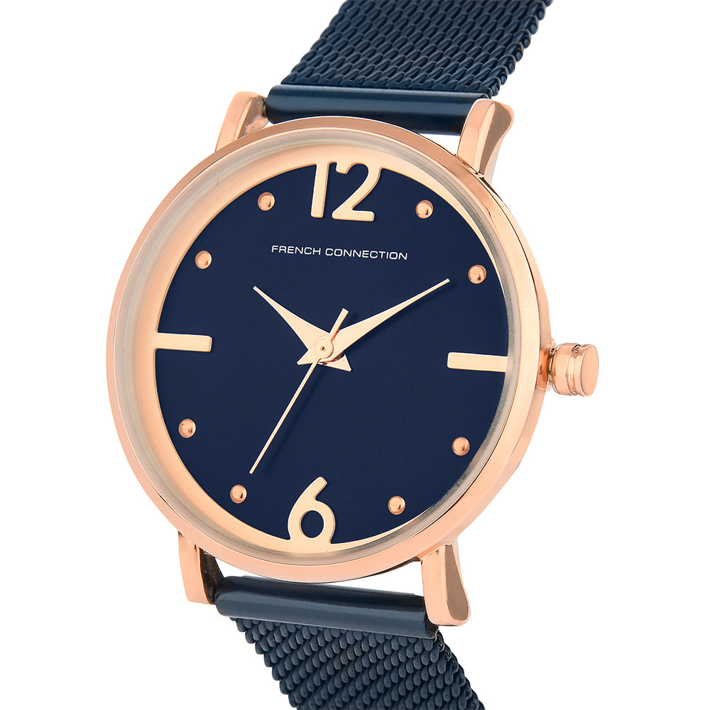 French Connection Analog Blue Dial Women's Watch-FCN0006A-R