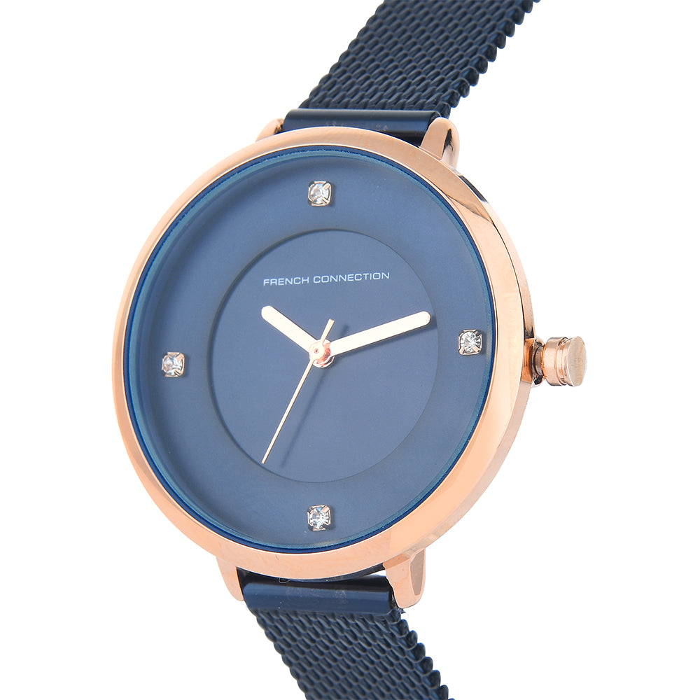 French Connection Analog Blue Dial Women's Watch-FCN0007A-R
