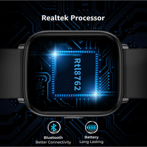 FCUK Fit Pro Full touch Bluetooth Calling Black Smart watch-FCUK009B