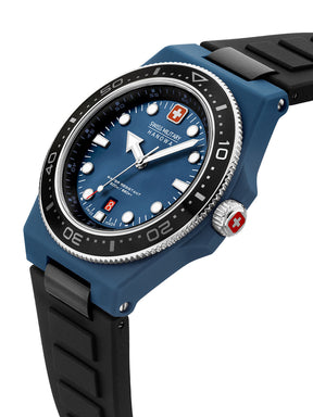 Swiss Military Hanowa SMWGN0001184 - Ocean Pioneer Swiss Made Blue Watch For Men