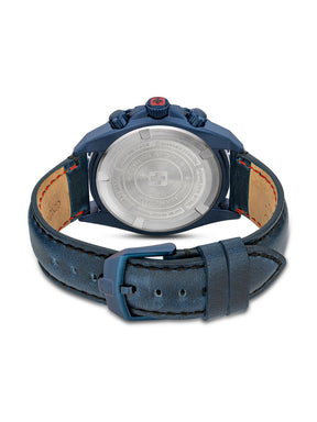 Swiss Military Hanowa SMWGC2102291 - Iguana Swiss Made Black Watch For Men