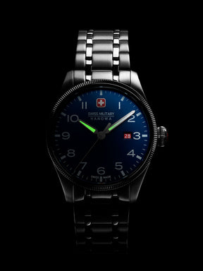 Swiss Military Hanowa SMWGH0000802 - Thunderbolt Swiss Made Blue Watch For Men