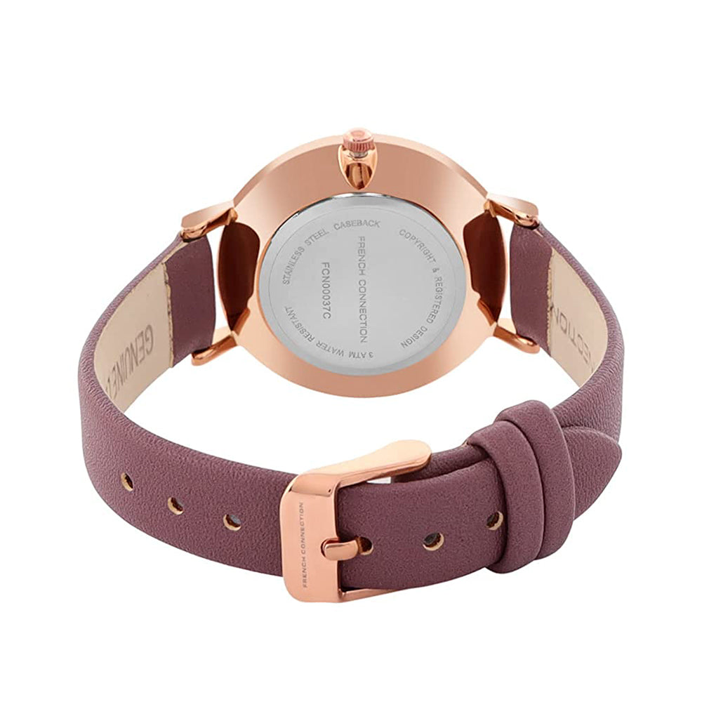 French Connection Analog Brown Dial Women's Watch-FCN00037C