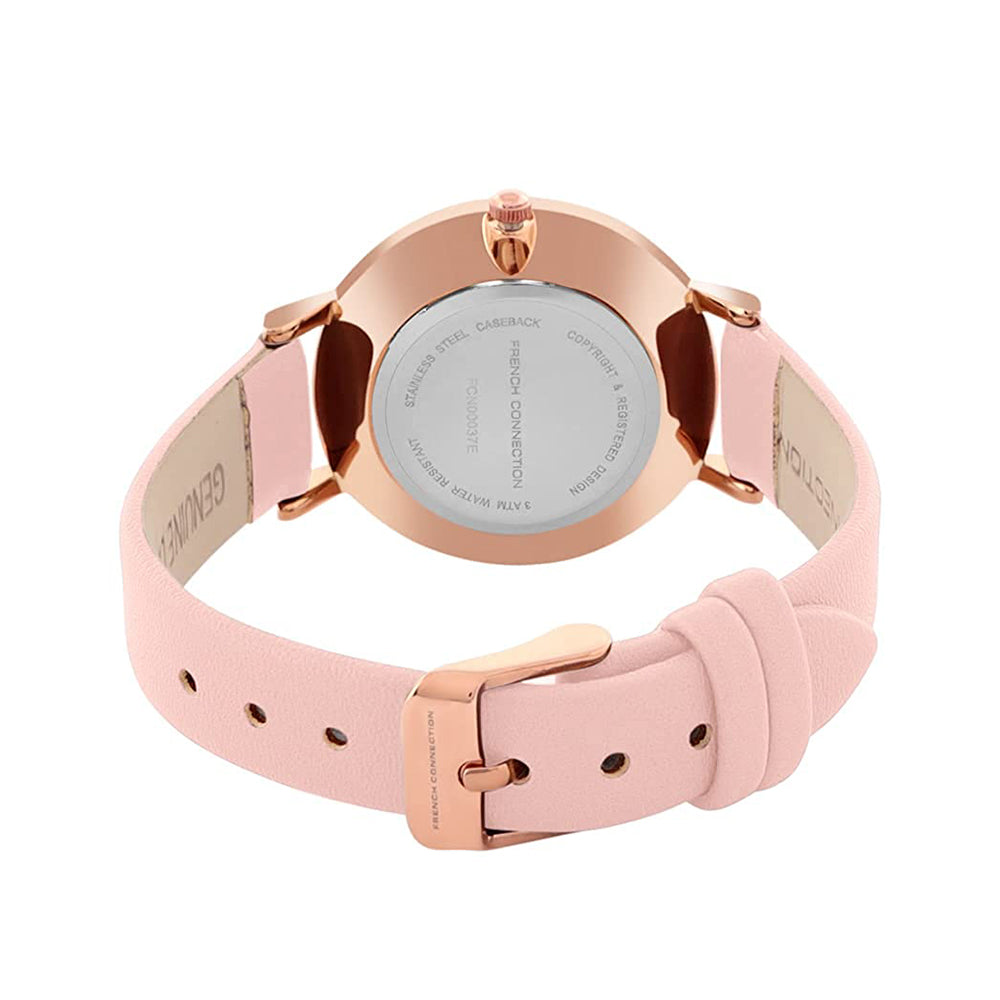 French Connection Analog Pink Dial Women's Watch-FCN00037E