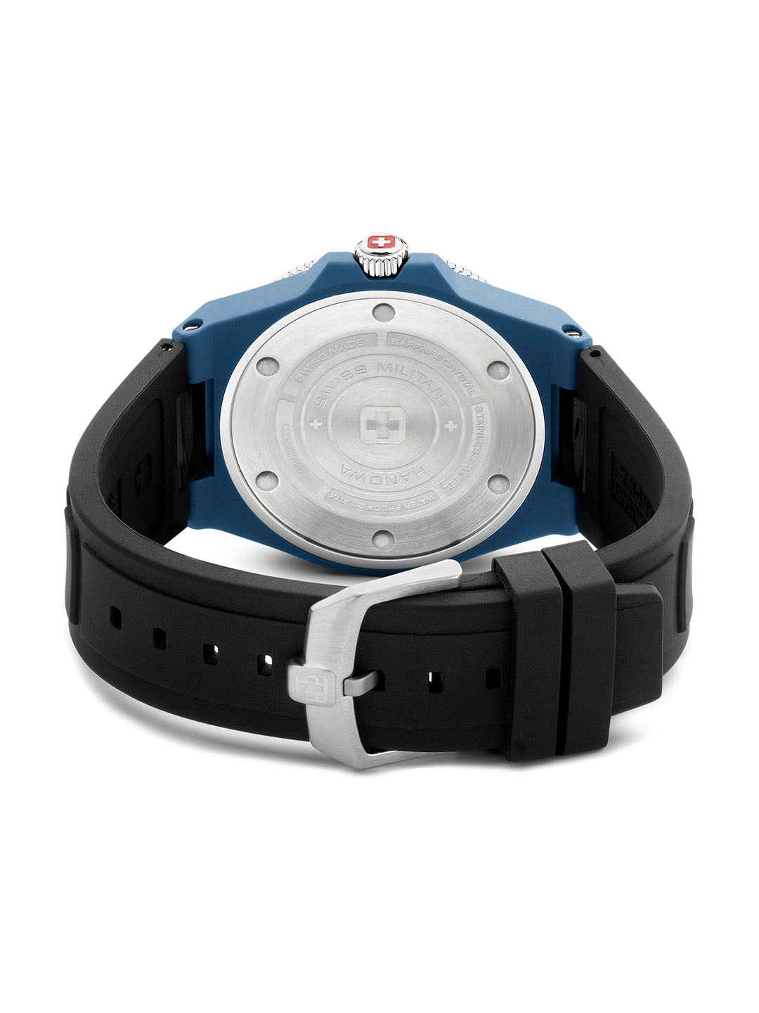 Swiss Military Hanowa SMWGN0001184 - Ocean Pioneer Swiss Made Blue Watch For Men